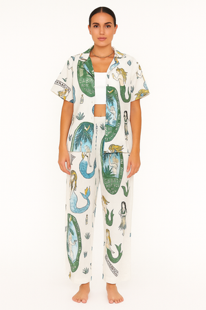 Mermaid Set of Shirt and Trouser