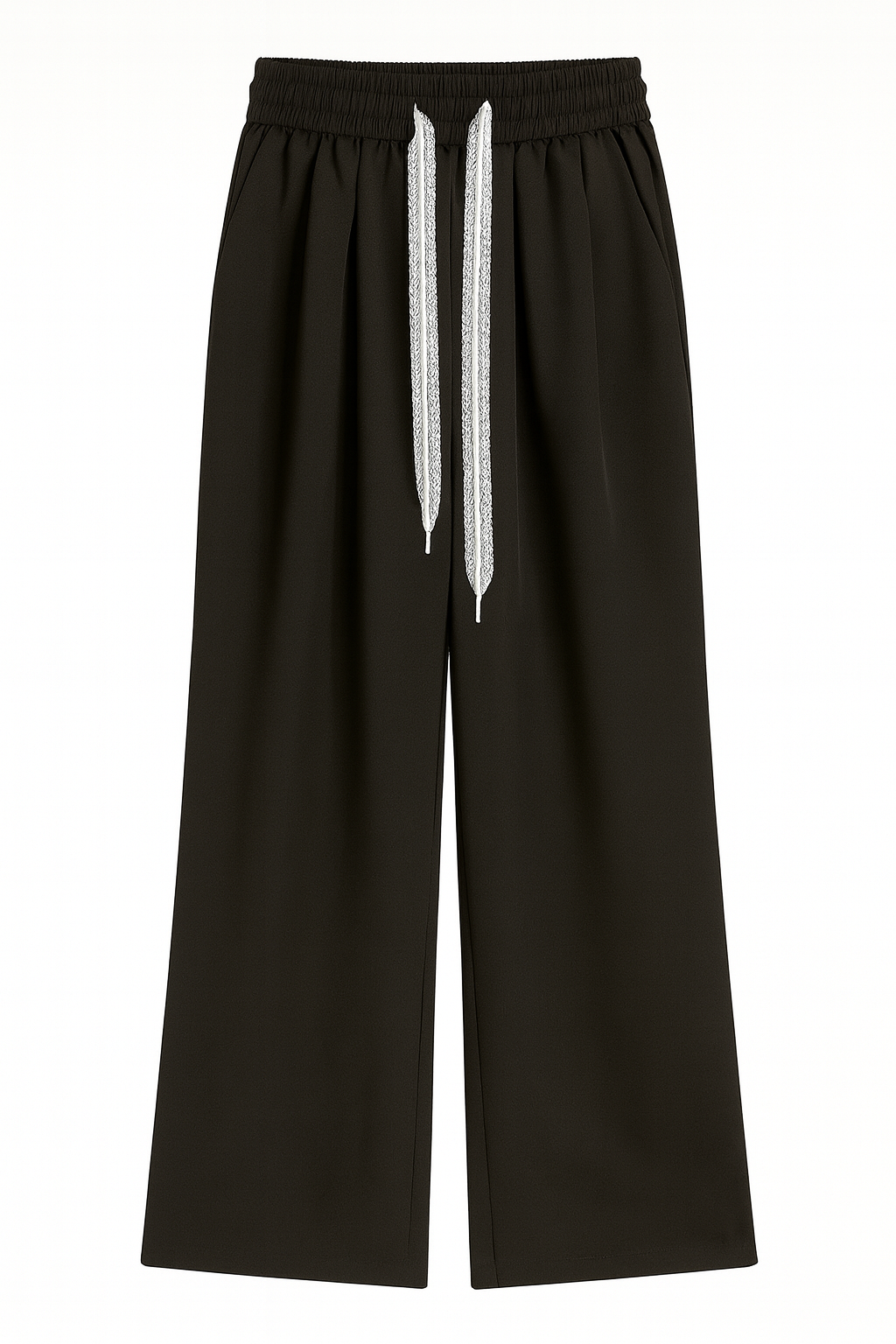Trousers with Elastic Waistband