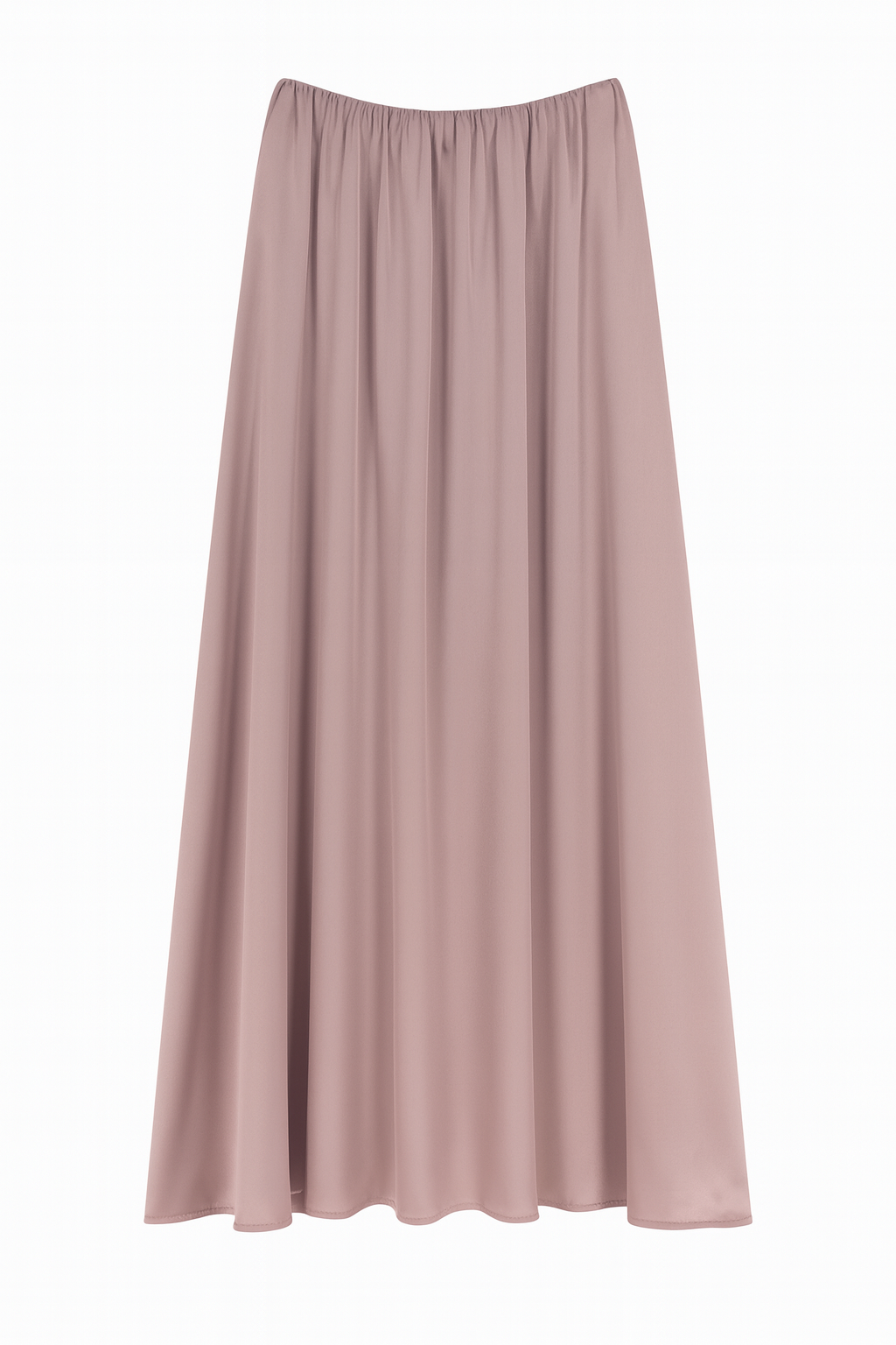 Satin Midi Skirt