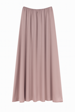 Satin Midi Skirt