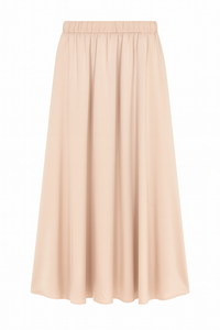 Satin Midi Skirt