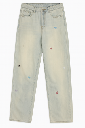 Jeans with Bow
