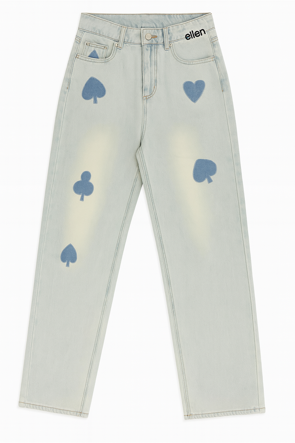Printed Jeans