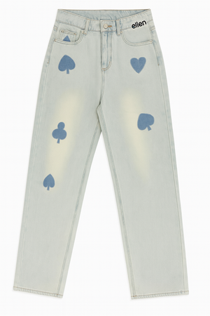 Printed Jeans