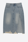 Midi Denim Skirt