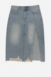 Midi Denim Skirt