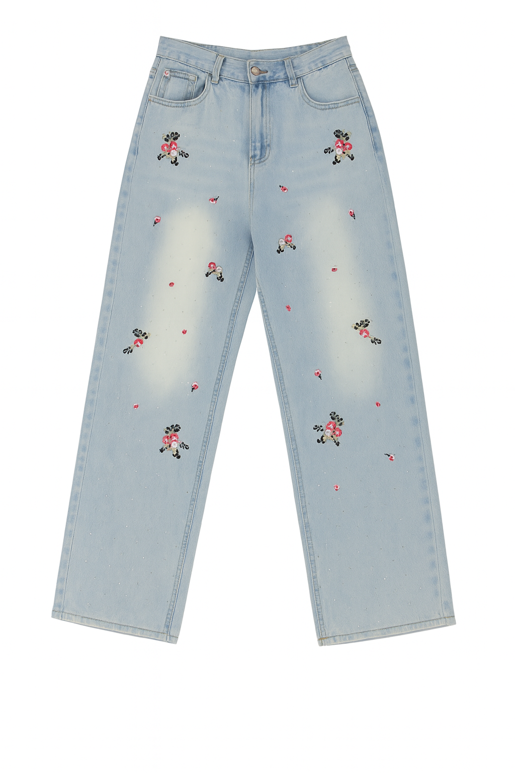 Jeans with Flower