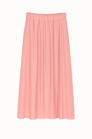 Linen Midi Skirt