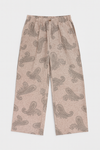 Loose Fit Printed Trousers