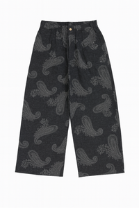 Loose Fit Printed Trousers
