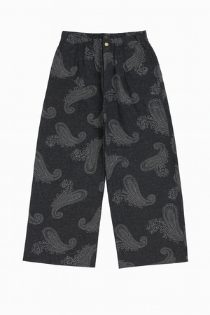 Loose Fit Printed Trousers