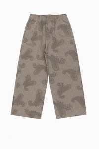 Loose Fit Printed Trousers