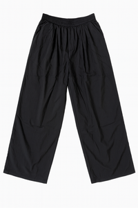 Loose Fit Trousers with Elastic Waist
