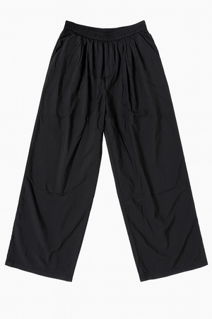 Loose Fit Trousers with Elastic Waist