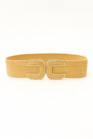 Raffia Belt