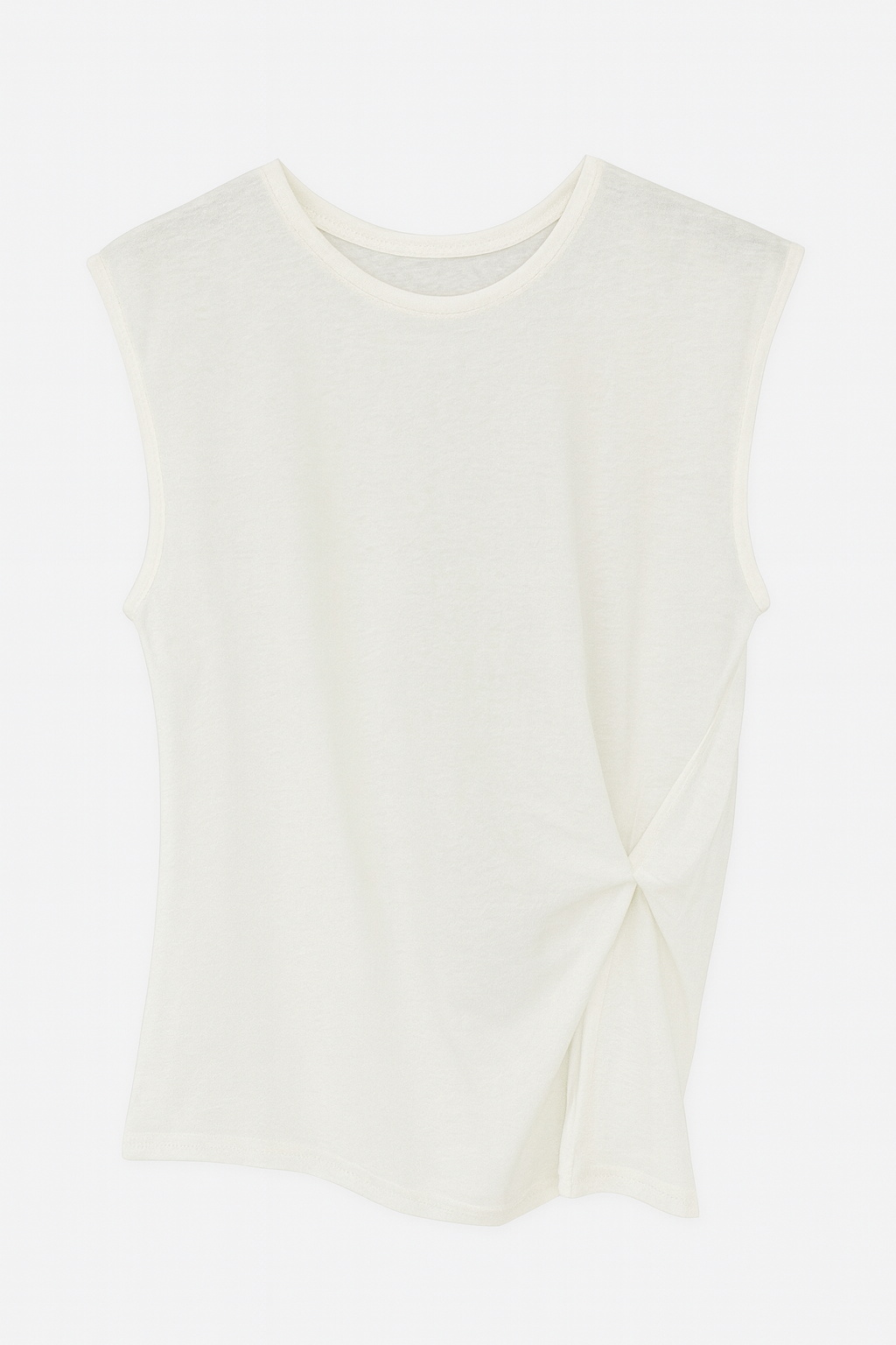 Gathered Cotton Top