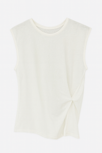 Gathered Cotton Top