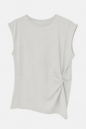 Gathered Cotton Top