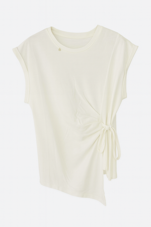 Gathered Cotton Top
