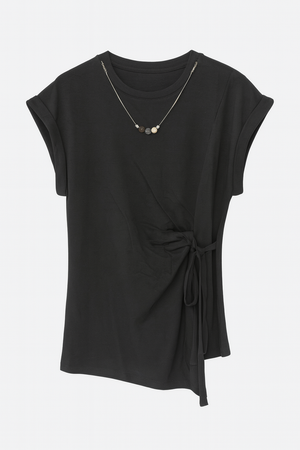 Gathered Cotton Top