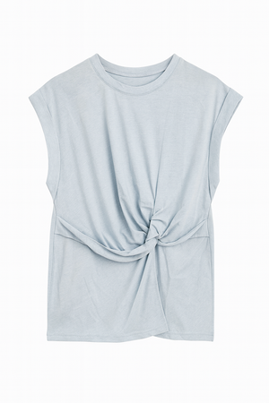 Gathered Cotton Top