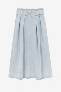 Midi Denim Skirt