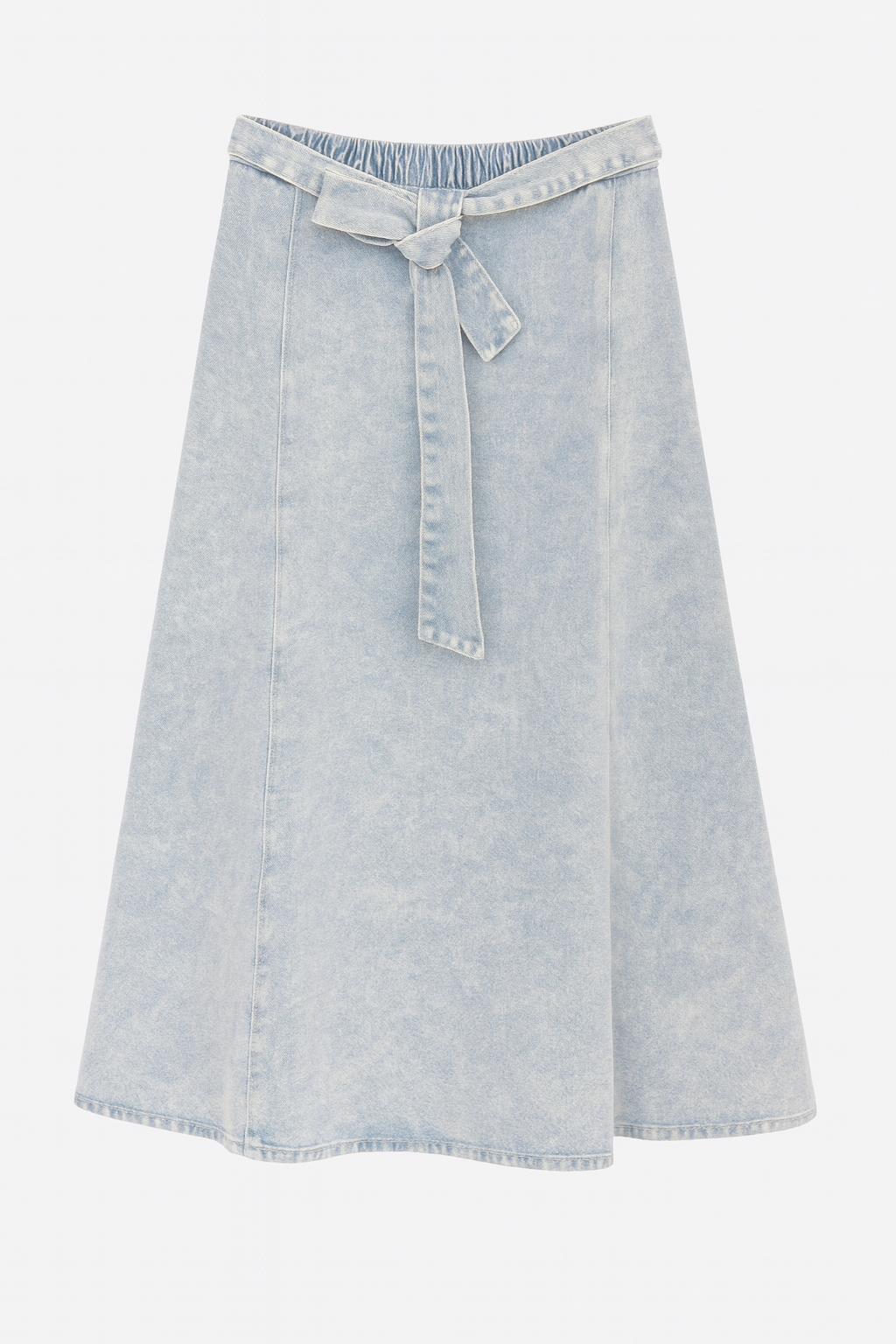 Midi Denim Skirt