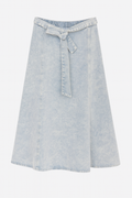 Midi Denim Skirt