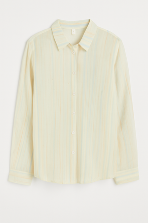 Shinny Stripped Shirt
