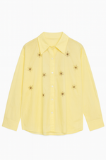 Load image into Gallery viewer, Long Sleeve Shirt with Rhinestones
