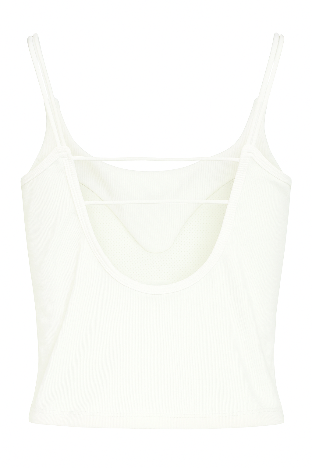 Ribbed Open Back Bra