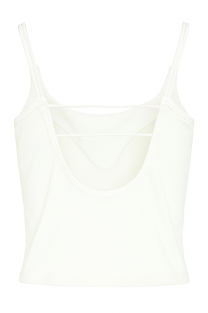 Ribbed Open Back Bra