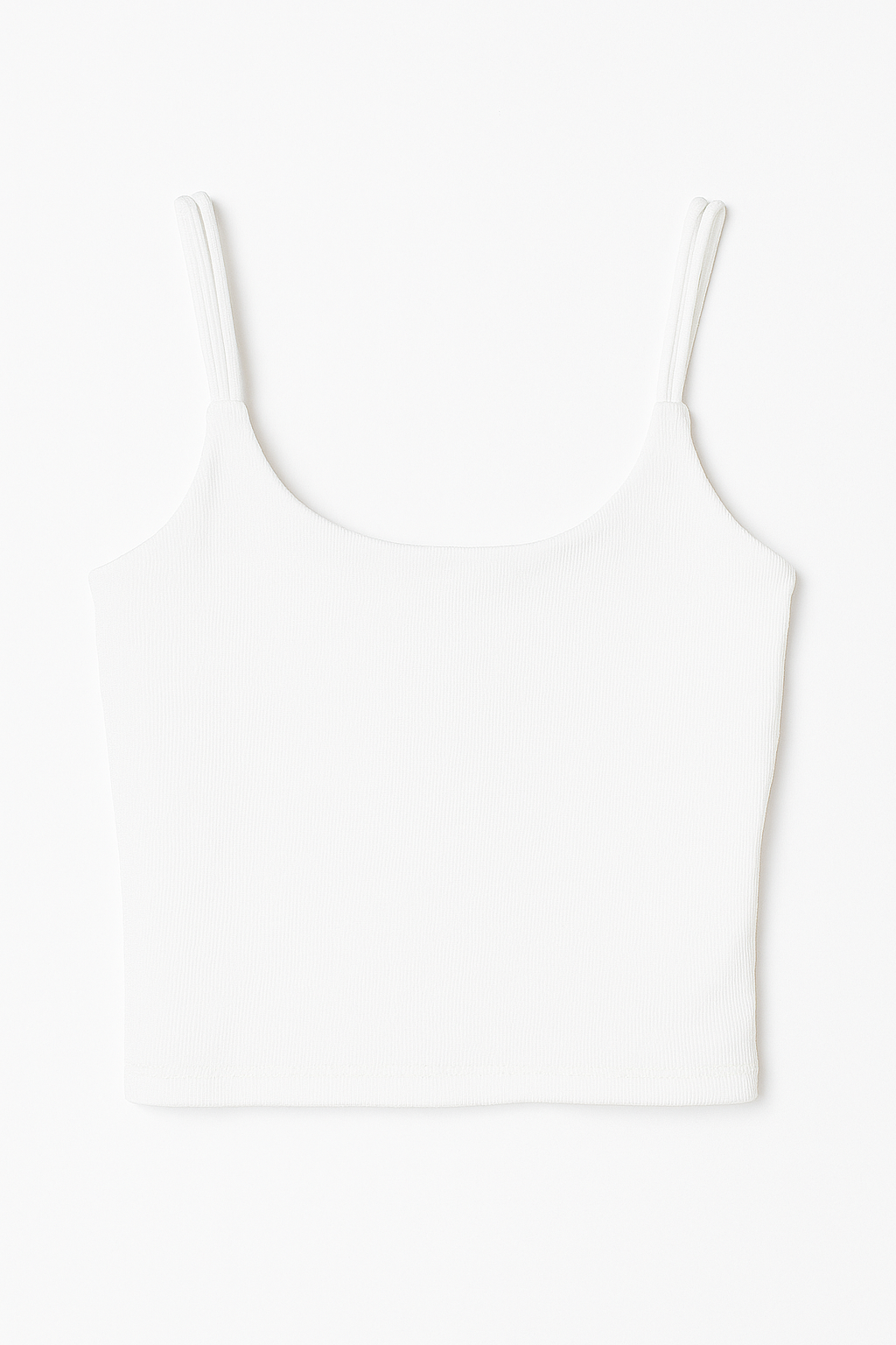 Ribbed Open Back Bra