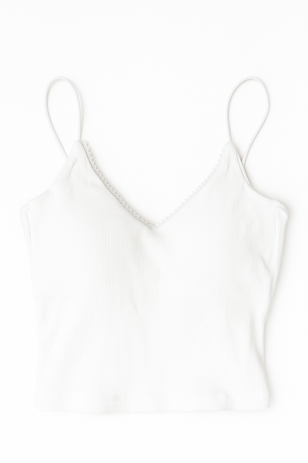 Ribbed Open Back Bra