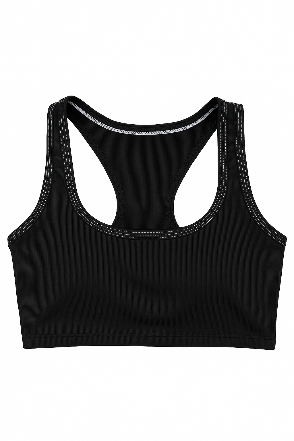 Ribbed Cropped Bra