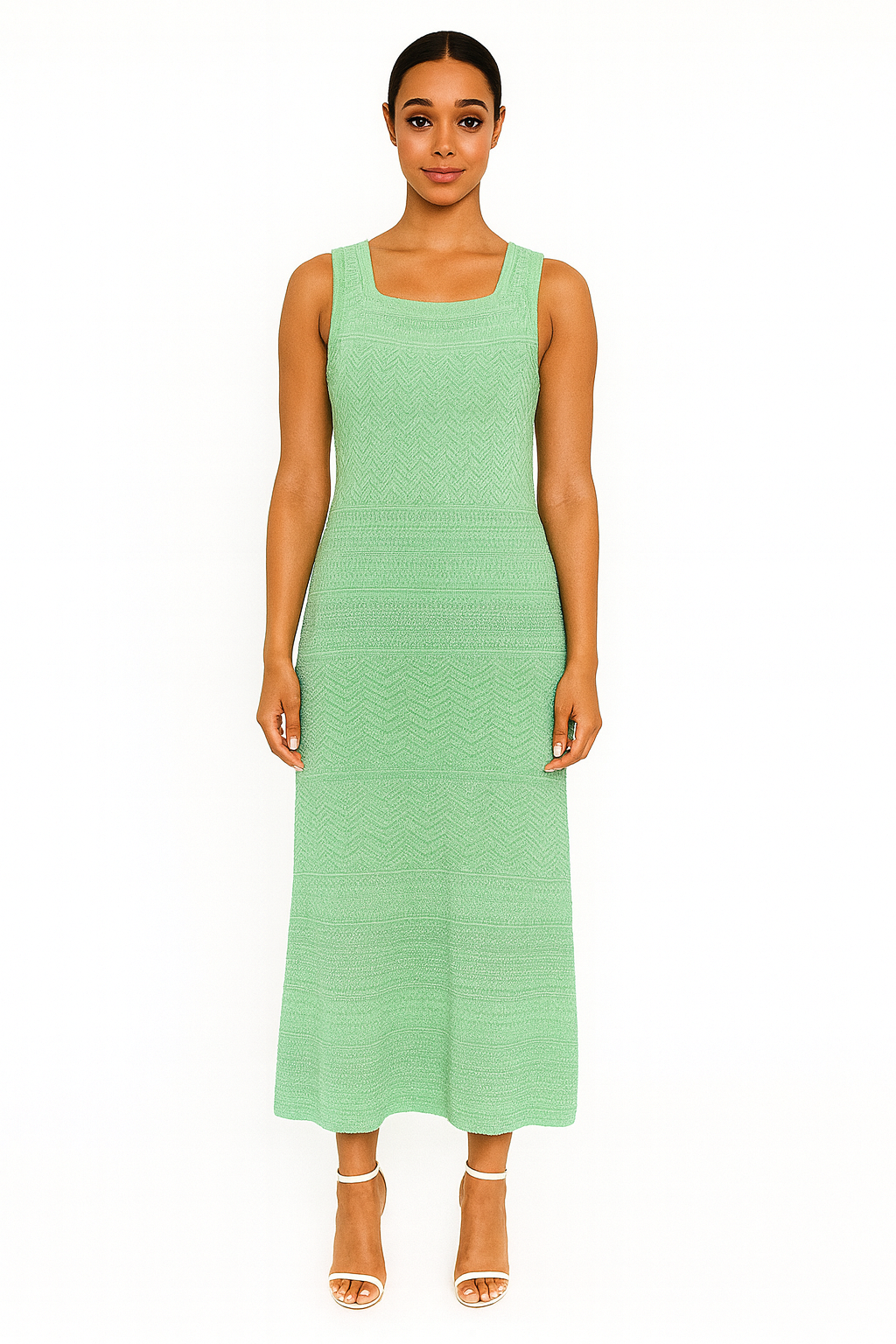 Crochet Midi Dress