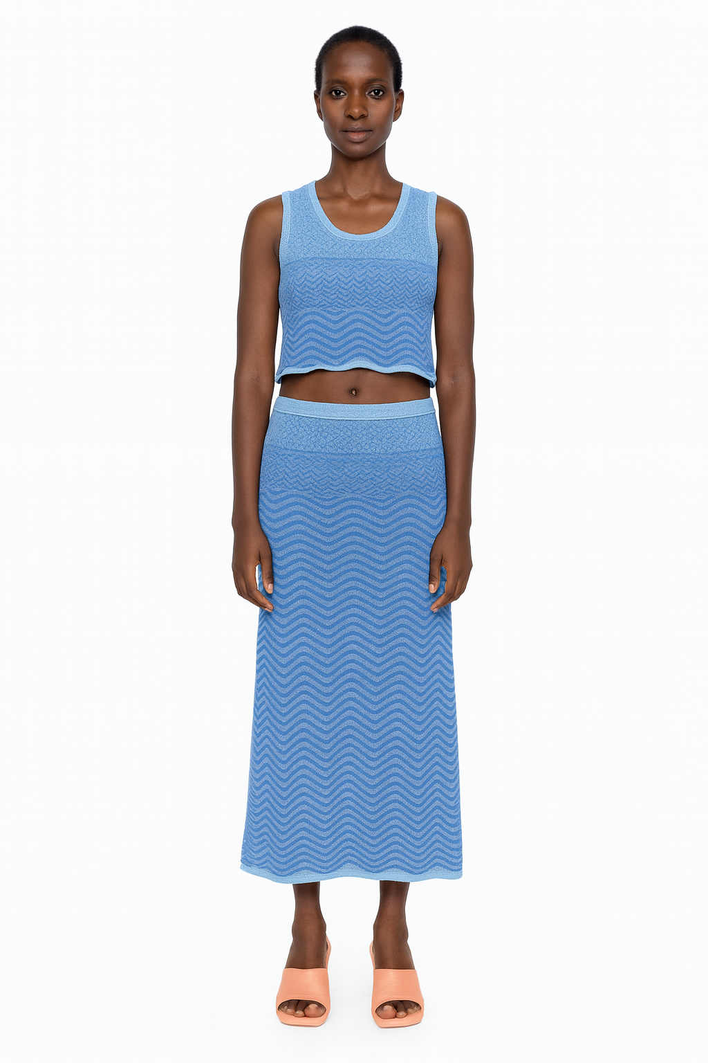 Set of Crochet Top & Skirt