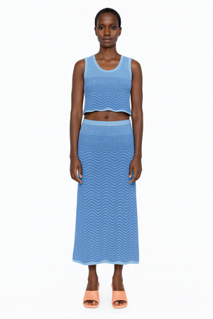 Set of Crochet Top & Skirt