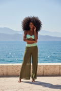 Emerald Bandeau Bikini Set of 3