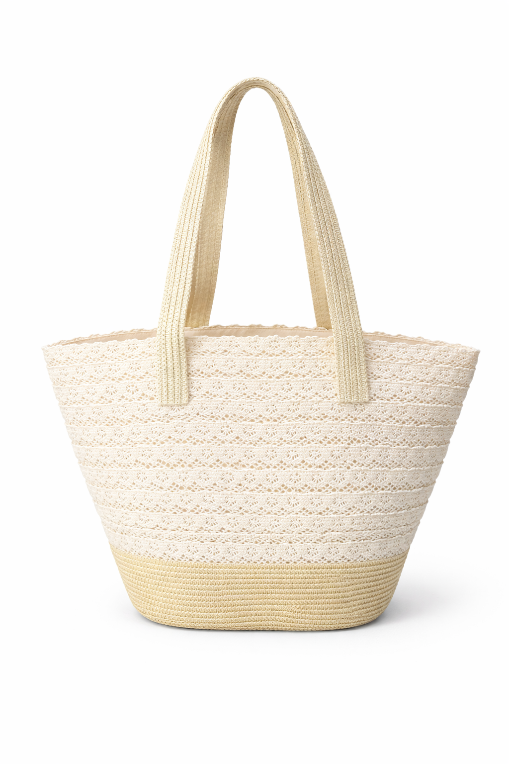 Crochet Straw Bag