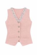 Knit Top with Stones