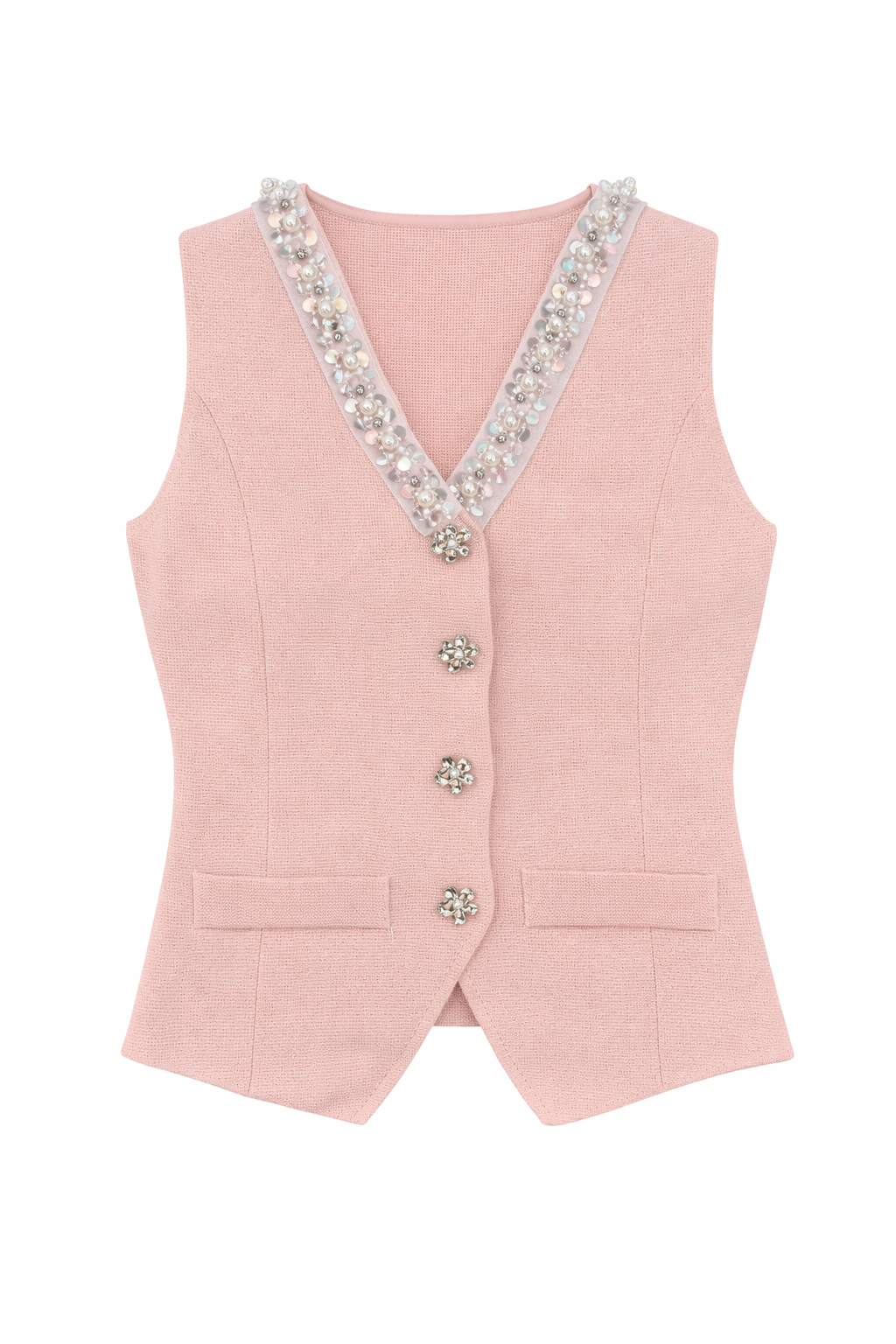 Knit Top with Stones