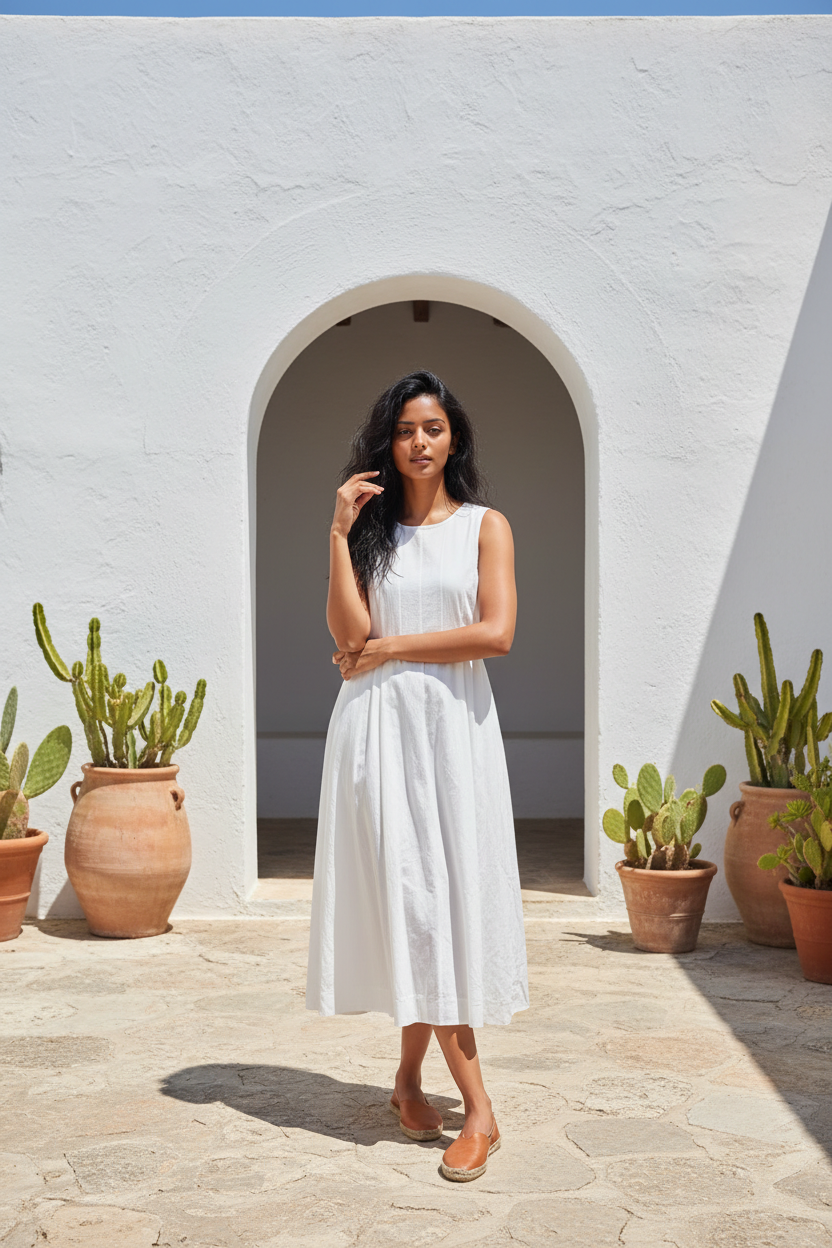 Soft Midi Dress