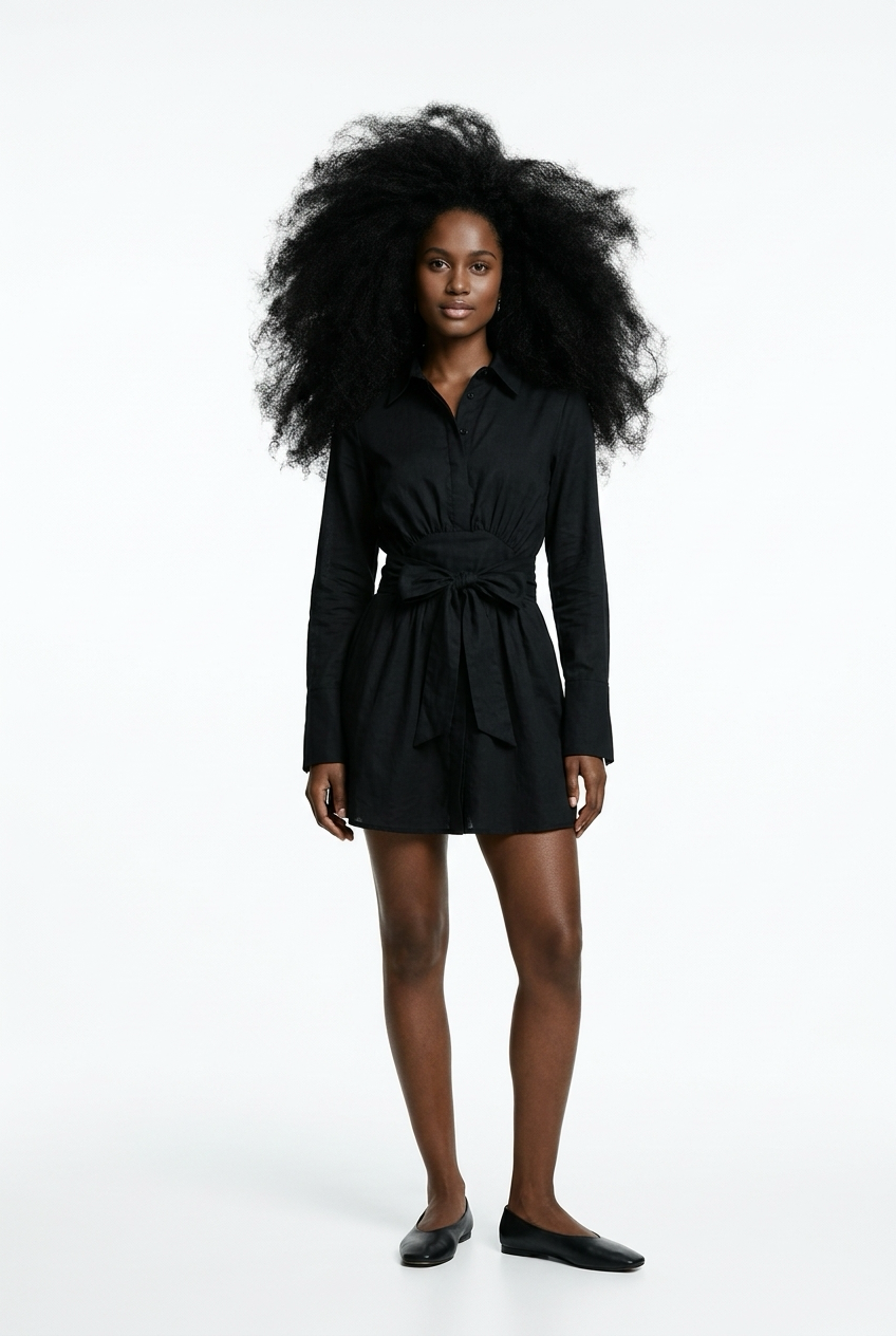 Mini Shirt Dress