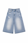 Casual Denim Capris