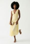 Deep V Knit Dress