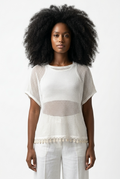 Relaxed Crochet Top
