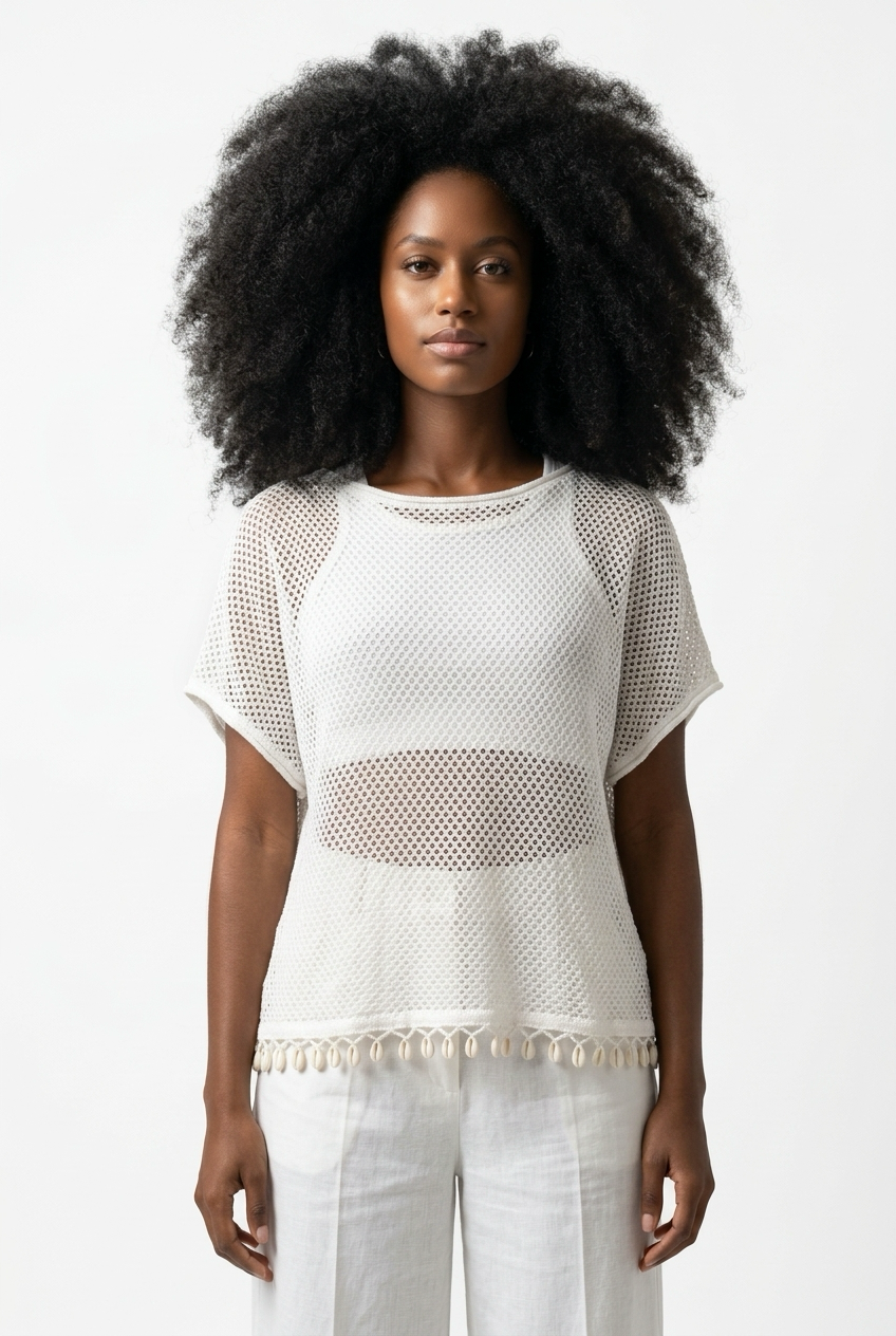 Relaxed Crochet Top