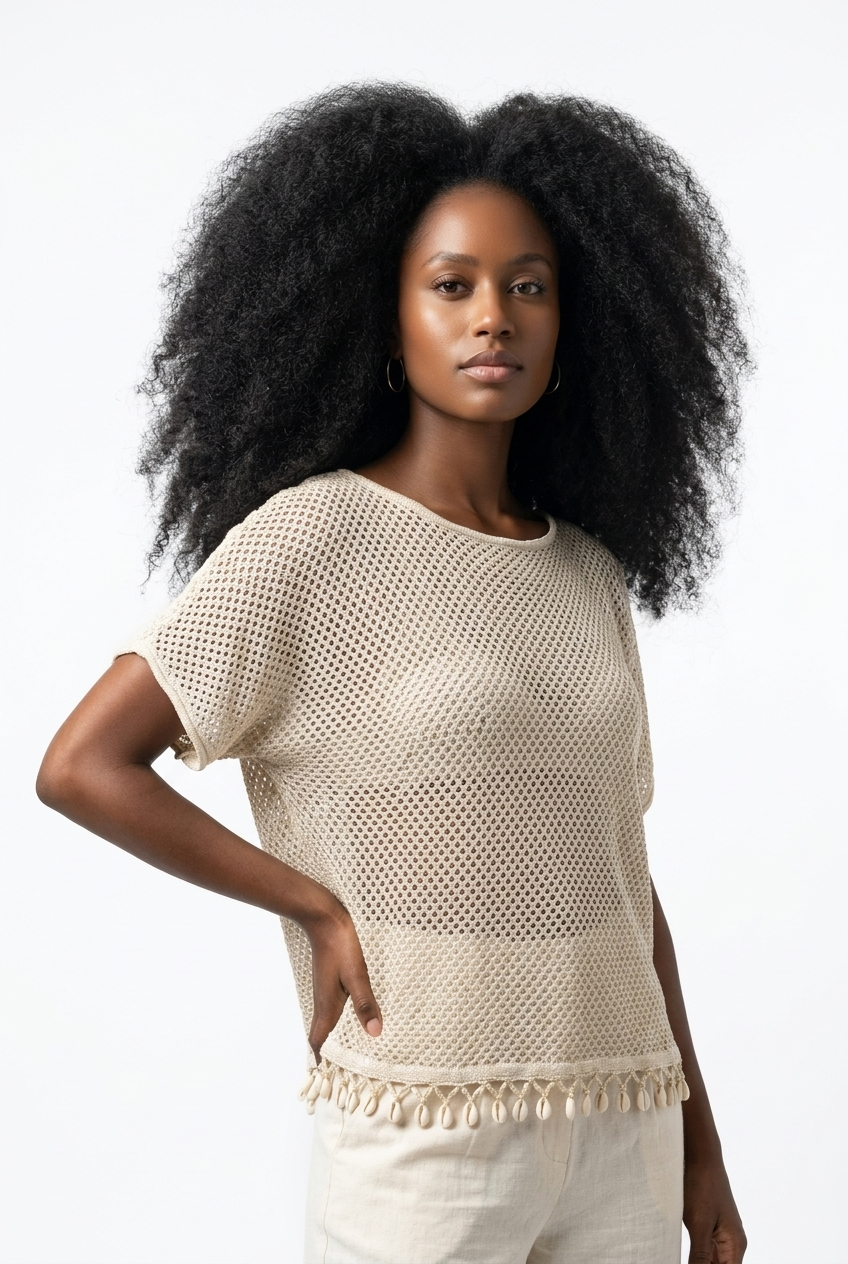 Relaxed Crochet Top