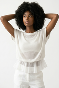Peplum Knit Top